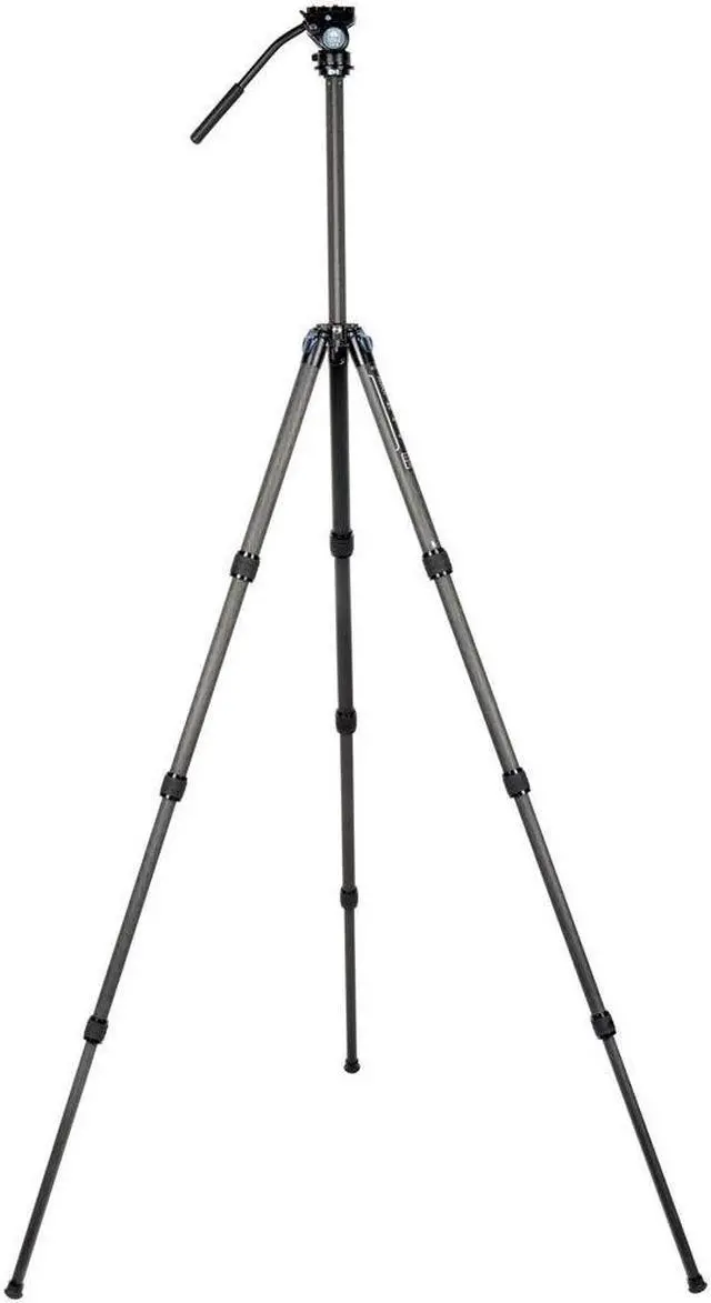 Alt view image 4 of 14 - Sirui ST-224 Waterproof Carbon-Fiber Tripod Kit W/ VA-5 Fluid Head (ST-224+VA-5)