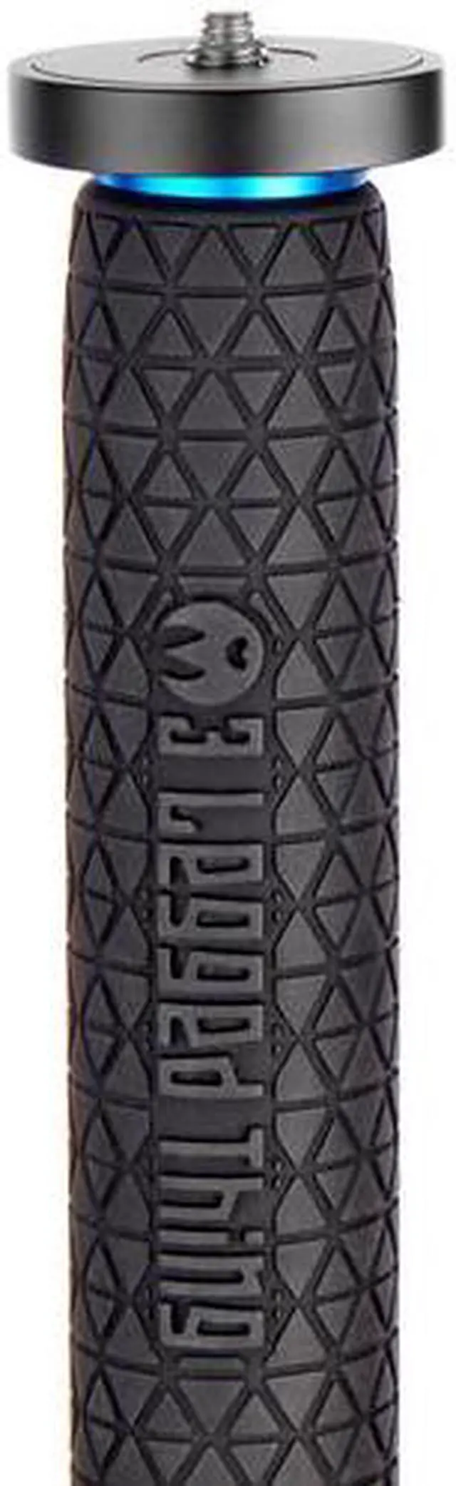 Alt view image 3 of 13 - 3 legged thing punks trent 2.0 monopod with docz2 foot spreader kit - lightweight magnesium alloy camera monopod with multiple uses for heavy equipment - grey