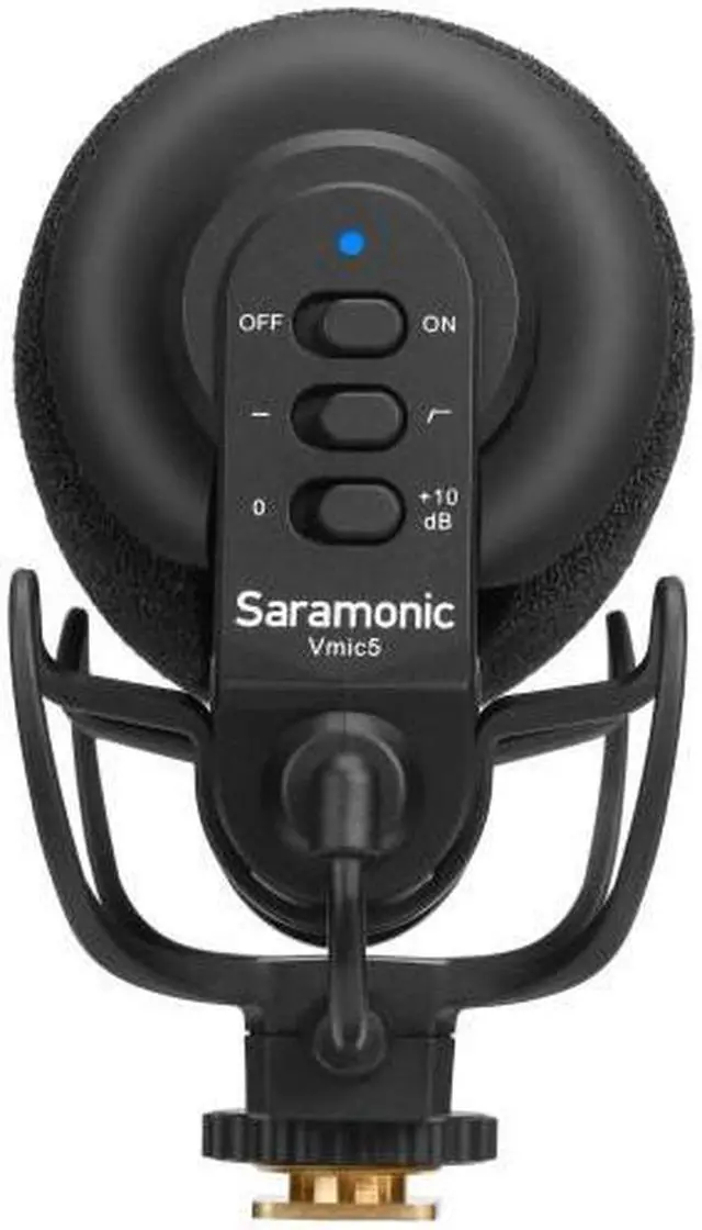 Alt view image 6 of 17 - Saramonic Vmic5 Super-Cardioid Shotgun Microphone #VMIC5