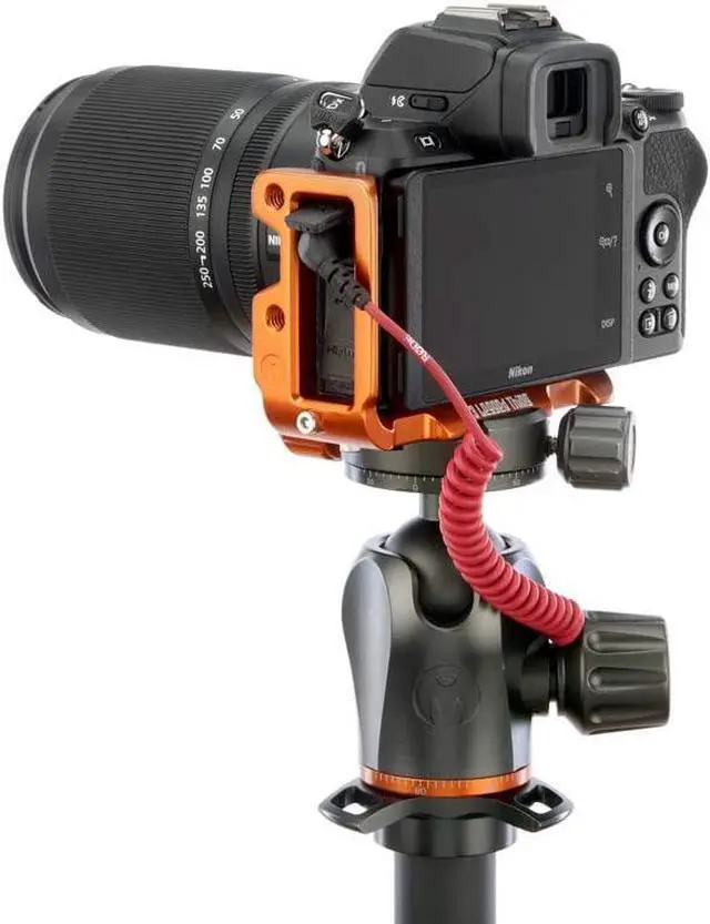 Alt view image 2 of 12 - 3 Legged Thing Zayla-C Arca Swiss Magnesium L-Bracket Copper For Nikon Z50