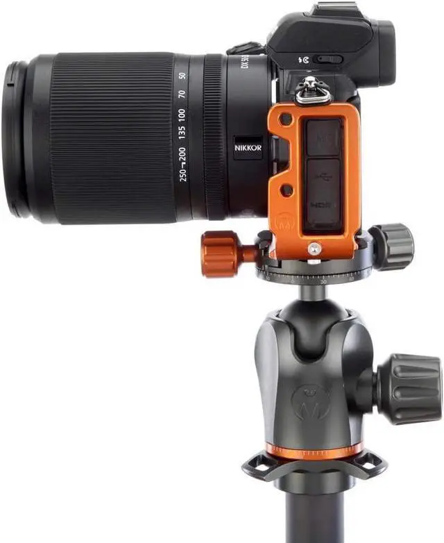 Alt view image 4 of 12 - 3 Legged Thing Zayla-C Arca Swiss Magnesium L-Bracket Copper For Nikon Z50