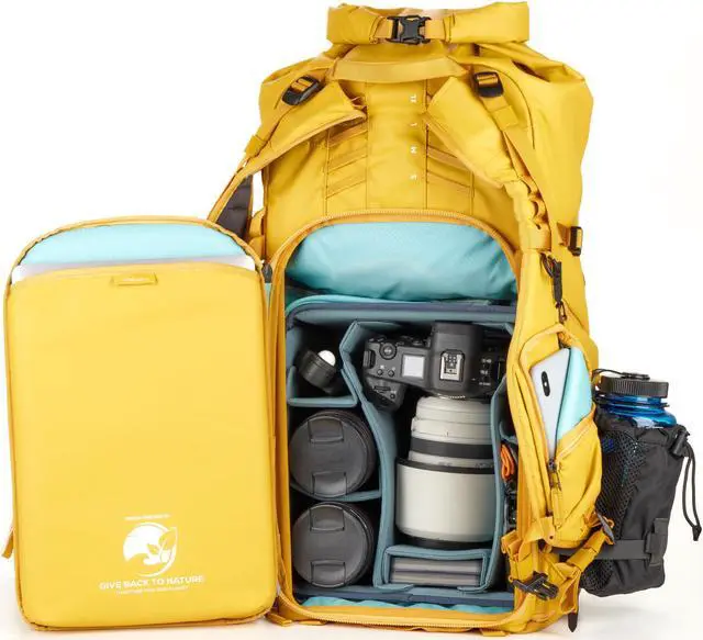 Alt view image 3 of 13 - Shimoda Action X50 V2 Backpack *Core Unit Sold Separately* Yellow 520-138