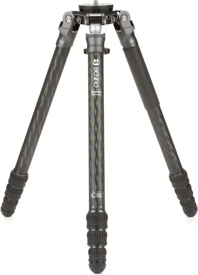 Main image of Benro Mammoth TMTH34C Carbon Fiber 3 Series 4 Section Tripod 39 Lb Load