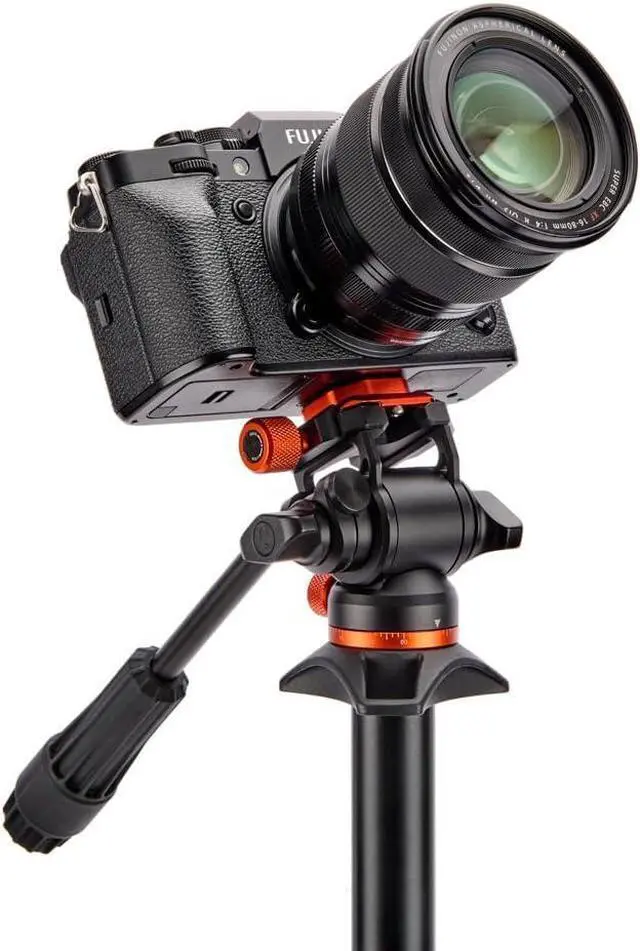 Alt view image 4 of 10 - 3 Legged Thing AirHed Trinity Pan & Tilt Video Head Matte Black (AHTRINITYDARK)