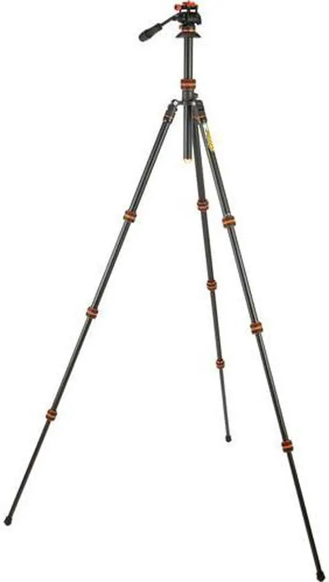 Alt view image 2 of 14 - 3 Legged Thing Punks 2.0 Travis Video Lava Tripod Kit Black/Copper TRAVISVIDEOLAVA2.0