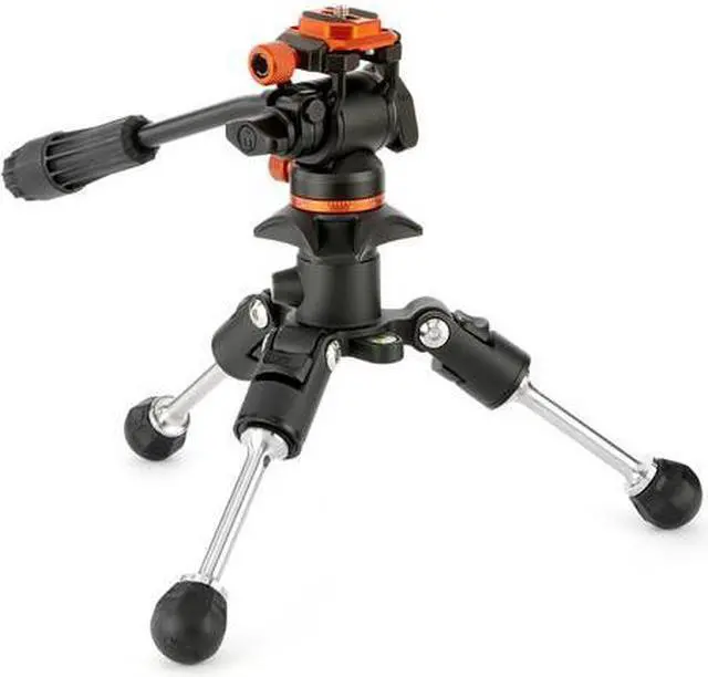 Alt view image 5 of 14 - 3 Legged Thing Punks 2.0 Travis Video Lava Tripod Kit Black/Copper TRAVISVIDEOLAVA2.0