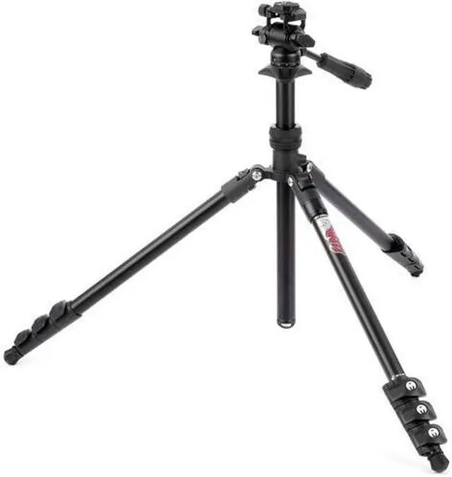 Alt view image 3 of 14 - 3 Legged Thing Punks 2.0 Patti Video Tripod Kit Matte Black PATTIVIDEODARK2.0