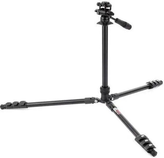 Alt view image 4 of 14 - 3 Legged Thing Punks 2.0 Patti Video Tripod Kit Matte Black PATTIVIDEODARK2.0