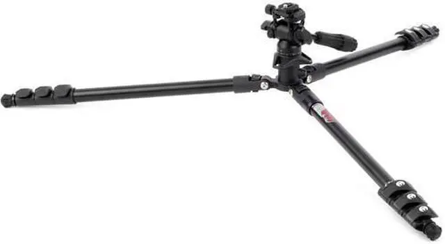 Alt view image 5 of 14 - 3 Legged Thing Punks 2.0 Patti Video Tripod Kit Matte Black PATTIVIDEODARK2.0