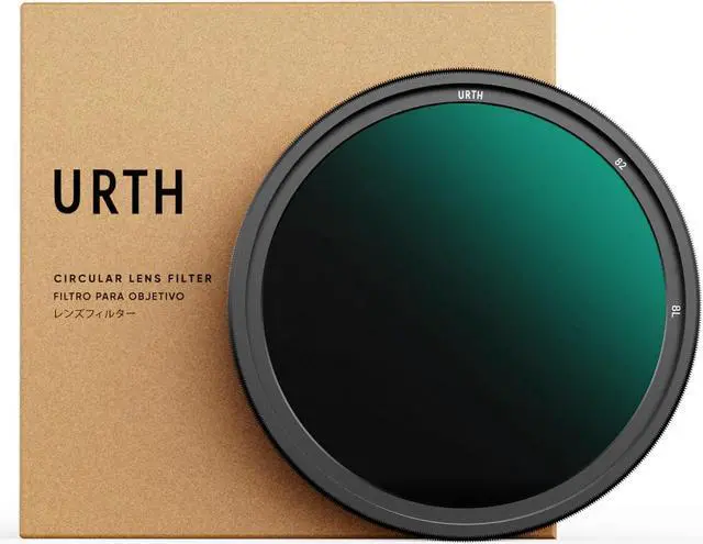 Main image of Urth 82mm ND2-400 Variable ND Lens Filter 1-8 (6 Stop Range) UNDX400ST82