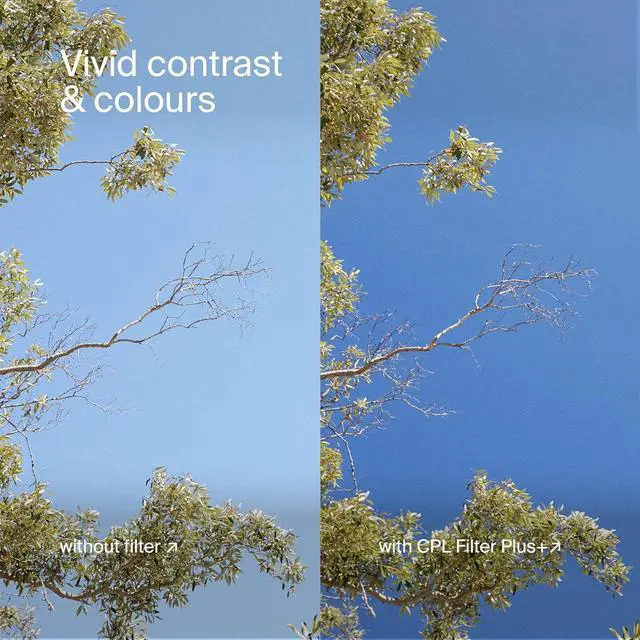 Alt view image 6 of 20 - Urth 72mm Circular Polarizing (CPL) Lens Filter (Plus+) - UCPLPL72