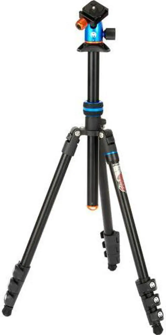 Main image of 3 Legged Thing Patti 2.0 Flip Lock Tripod with AirHed Mini - Blue (PATTIBLUE2.0)