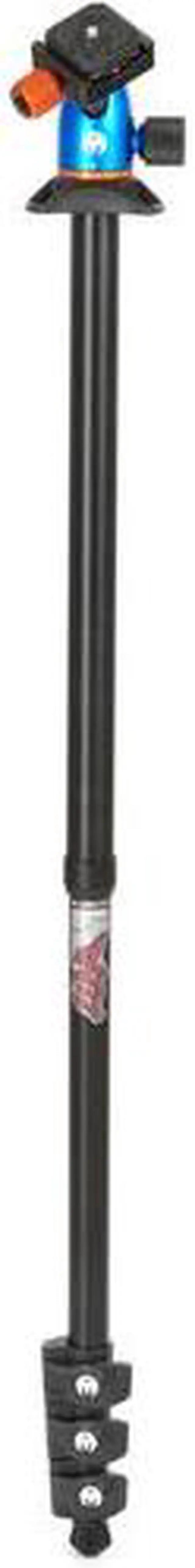 Alt view image 4 of 14 - 3 Legged Thing Patti 2.0 Flip Lock Tripod with AirHed Mini - Blue (PATTIBLUE2.0)