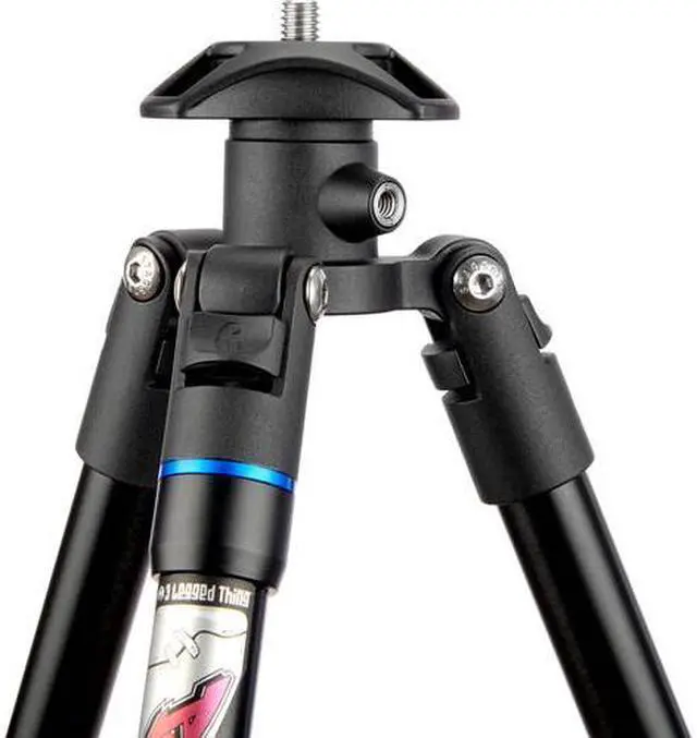 Alt view image 5 of 14 - 3 Legged Thing Patti 2.0 Flip Lock Tripod with AirHed Mini - Blue (PATTIBLUE2.0)