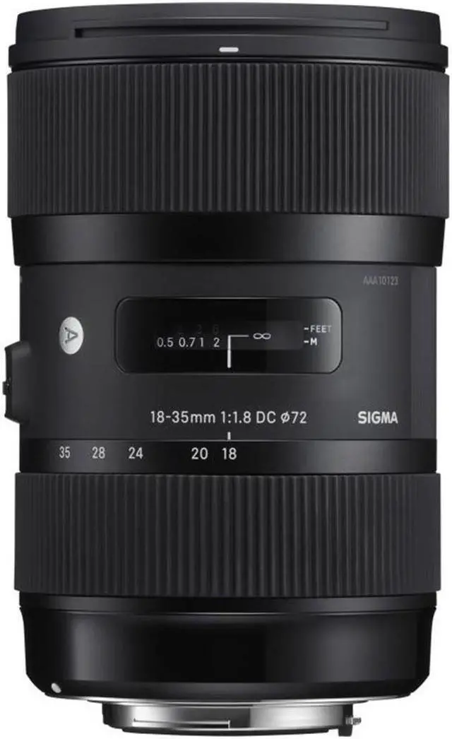 Alt view image 4 of 20 - Sigma 18-35mm F1.8 Art DC HSM Lens for Canon EF (210101)