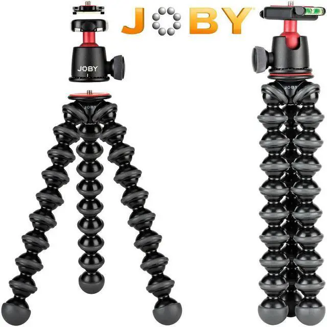 Alt view image 7 of 20 - Joby GorillaPod 3K Flexible Mini-Tripod with Ball Head Kit