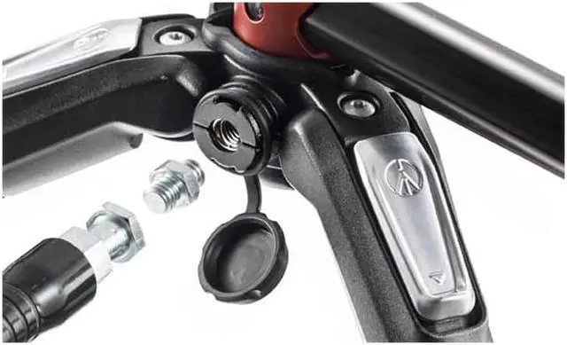 Alt view image 10 of 20 - Manfrotto 190XPRO 190 4-Section Aluminum Tripod with Horizontal Column