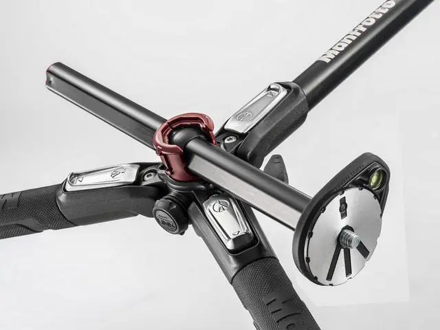 Alt view image 11 of 20 - Manfrotto 190XPRO 190 4-Section Aluminum Tripod with Horizontal Column