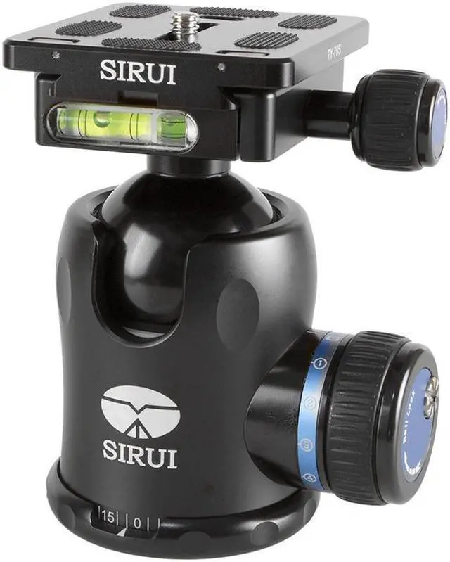 Alt view image 17 of 20 - SIRUI K-30X 44mm Ballhead with Quick Release, 66.1 lbs Load Capacity #BSRK30