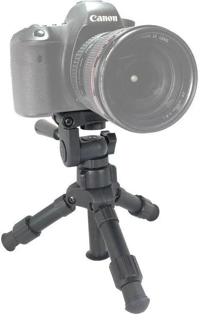 Alt view image 10 of 18 - Vidpro Heavy Duty Table Top Tripod with 3-Way Pan Head TT-12