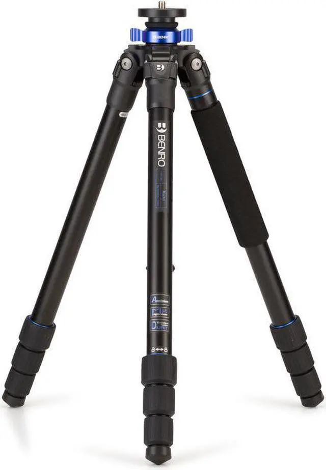 Alt view image 11 of 20 - Benro Mach3 TMA28A Series 2 4-Section Aluminum Tripod/Monopod, Twist Lock