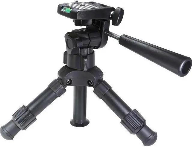 Alt view image 7 of 18 - Vidpro Heavy Duty Table Top Tripod with 3-Way Pan Head TT-12