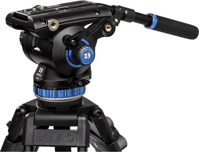 Alt view image 8 of 20 - Benro Tripod Kit A673TMBS8PRO w/ S8 PRO Video Head 75mm Bowl 3/8"-16 Thread