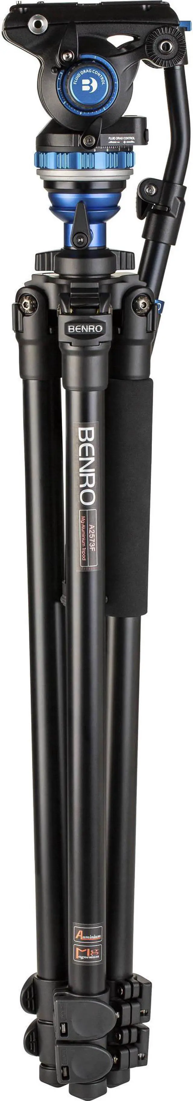 Alt view image 10 of 20 - Benro Video Tripod Kit  A2573FS6PRO Aluminum