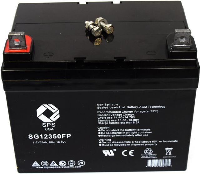 Main image of SPS Brand 12V 35Ah Replacement battery for  Interstate DCM0035