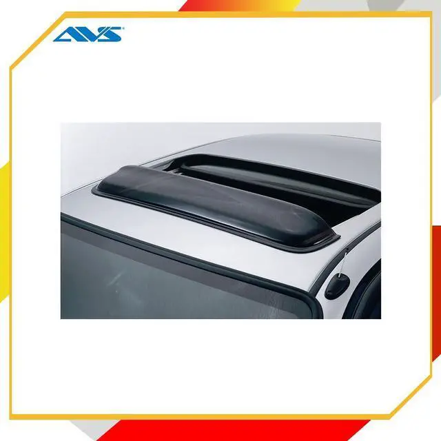 Alt view image 6 of 6 - Auto Ventshade Windflector Sunroof Wind Deflector
