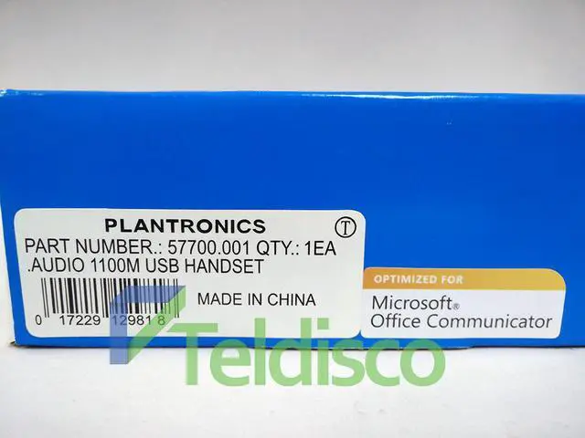 Alt view image 2 of 3 - Plantronics Audio 1100m USB Handset