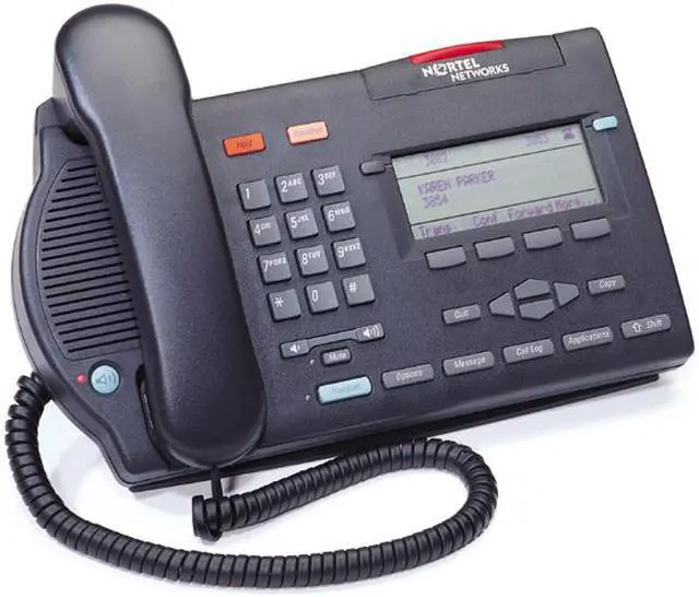 Main image of Nortel M3903 Meridian Telephone - Charcoal