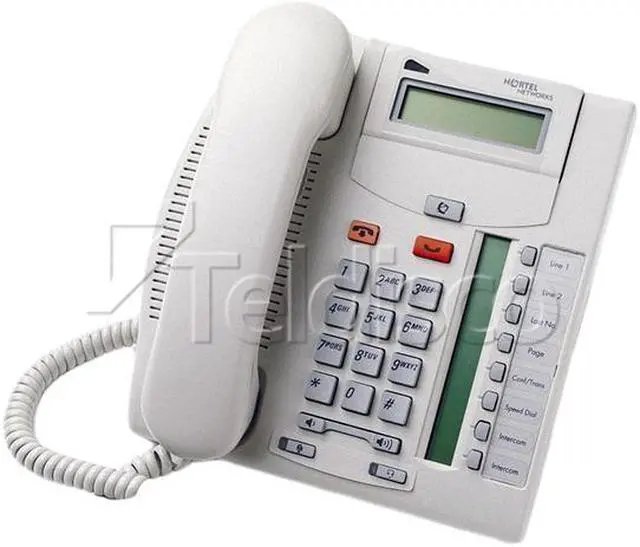 Main image of Nortel Norstar Avaya T7208 Phone - Platinum