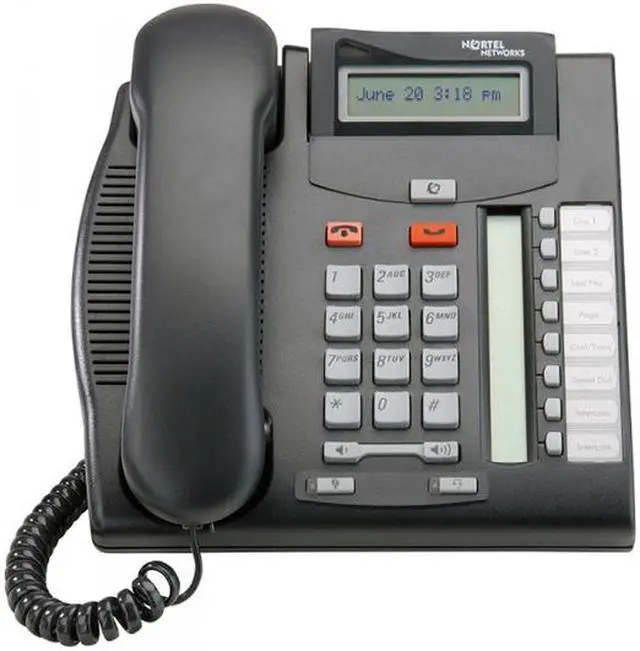 Main image of Nortel T7208 Telephone Charcoal
