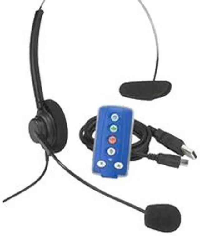 Main image of Nortel Avaya NTEX14MBE6 USB Headset Adapter with Headset