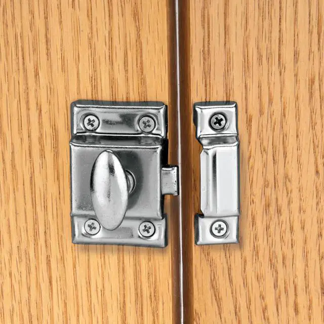 Alt view image 4 of 7 - National, N149-641, Nickel Cupboard Turn, 1 1/4 Inch X 1 3/4 Inch