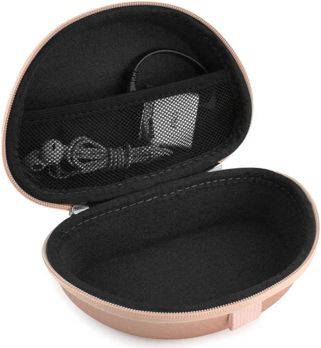 Alt view image 5 of 9 - geekria ultrashell beats solo3, solo 3, solo2 wireless onear headphones hard carrying case/headset protective travel bag with space for cable, charger and accessories rose gold