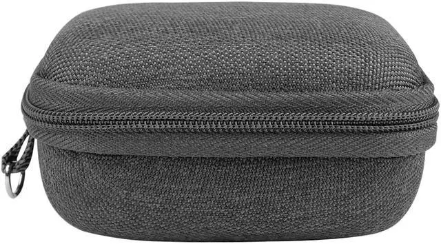 Alt view image 5 of 6 - Geekria Shield Headphones Case Compatible with Sony Wf-H800 Wireless Bluetooth Earbuds Case, Replacement Hard Shell Travel Carrying Bag with Cable Storage (Grey)