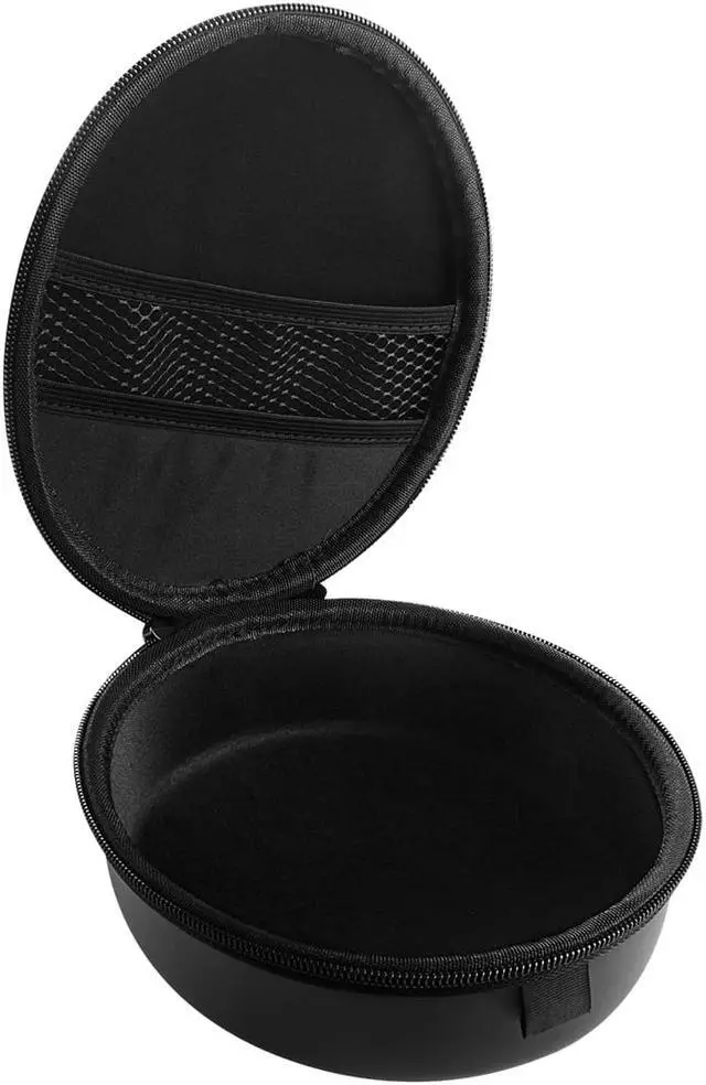 Alt view image 5 of 12 - headphone case for skullcandy hesh 3, crusher bluetooth, beats studio, sennheiser momentum2.0, sony h.ear on, monster diamond, headphones hard shell carrying case / headset travel bag black