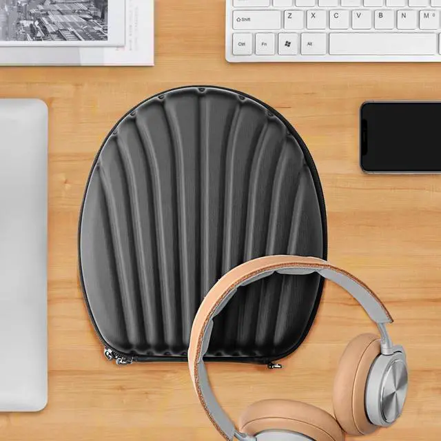 Alt view image 5 of 6 - Geekria Shield Case Compatible with B&O H95, H9i, H9, H8, H7 H6, H4, H2 Bang & Olufsen Headphones, Replacement Protective Hard Shell Travel Carrying Bag with Room for Accessories (Black)