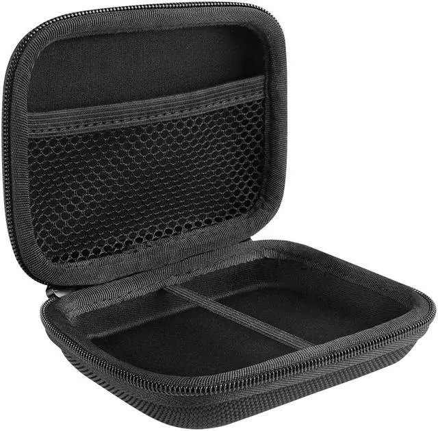 Alt view image 3 of 9 - Sports Wireless Bluetooth Headset Carrying Case, Fit Jabra, Sony, Powerbeats, JayBird, iSport / Sweat Proof Workout Earbuds Carrying Case with Space for Cable, Charger, Parts and Accessories (Black)