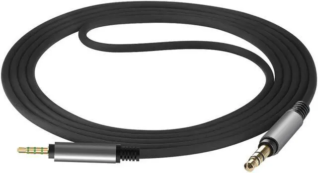 Alt view image 2 of 6 - Geekria QuickFit Audio Cable with 4.4mm Adapter Compatible with Sony WH-1000XM5 1000XM4 XB910N XB900N CH710N MDR-XB950BT Cable, 2.5mm Balanced to 3.5mm Stereo Cord for Walkman, AMP (4 ft/1.2 m)