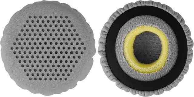Alt view image 3 of 6 - Geekria QuickFit Perforated Replacement Ear Pads for Edifier W675BT, W670BT, W570BT Headphones Earpads, Headset Ear Cushion Repair Parts (Grey)