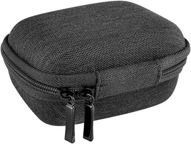 Alt view image 5 of 6 - Geekria Shield Headphones Case Compatible with Fiio M5, BTR3, BTR5, A1, S.M.S.L IDOL+, IDEA, X4, Shanling Q1, M1 Case, Replacement Hard Shell Travel Carrying Bag with Cable Storage (Grey)