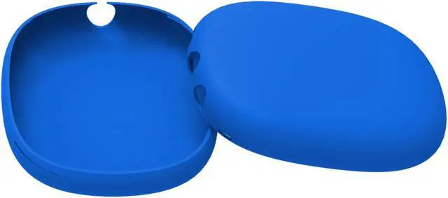 Alt view image 2 of 6 - Geekria Silicone Skin Cover for AirPods Max Headphones, Scratch Protection Case / Earpieces Cover / Headset Speakers Skin Protector (Blue)