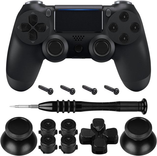 Geekria Replacement Joystick Repair Kit, Metal Buttons for DualShock 4,  Controller Repair Kits with Tool for Playstation 5, Playstation 4, PS4  Slim