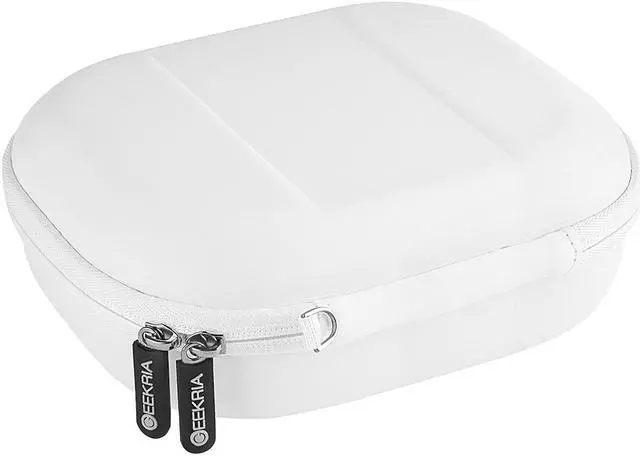 Alt view image 5 of 6 - Geekria Shield Headphones Case Compatible with JBL Tour ONE, TUNE 750, Live 650 BTNC, Live 500BT, E65BTNC Case, Replacement Hard Shell Travel Carrying Bag with Cable Storage (White)