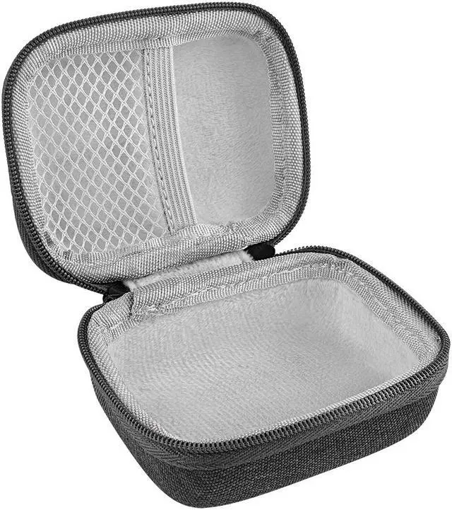 Alt view image 2 of 6 - Geekria Shield Headphones Case Compatible with Fiio M5, BTR3, BTR5, A1, S.M.S.L IDOL+, IDEA, X4, Shanling Q1, M1 Case, Replacement Hard Shell Travel Carrying Bag with Cable Storage (Grey)