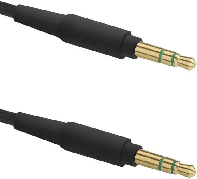 Alt view image 3 of 6 - Geekria QuickFit Audio Cable Compatible with Philips SHP9500, SHP6000, Fidelio L3, A4216, H6506, Jabra REVO, Move Style Edition, Elite 85h Cable, 3.5mm Aux Replacement Stereo Cord  (4 ft/1.2 m)