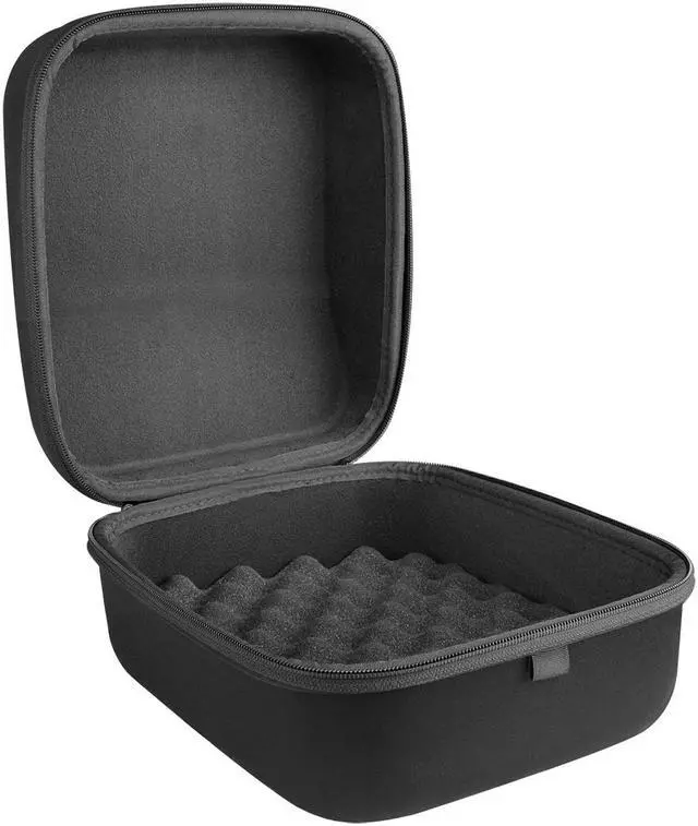 Alt view image 3 of 9 - Geekria Shield Case for Large Sized Over-Ear Headphones, Replacement Protective Hard Shell Travel Carrying Bag with Cable Storage, Compatible with Beyerdynamic DT 880 Pro, AKG K701 (Drak Grey)